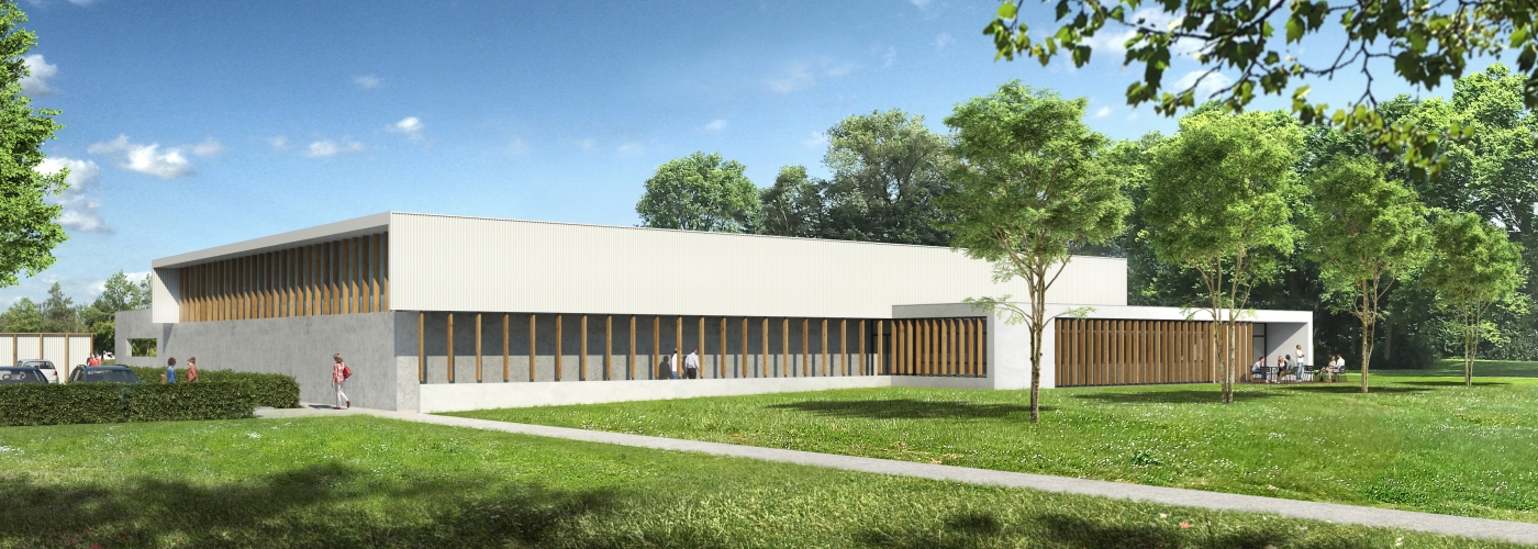 Cuisine centrale Hôpital Saint Anne MONT DE MARSAN (40) Audouin Lefeuvre Architectes Cuisine centrale Hôpital Saint Anne MONT DE MARSAN (40) Audouin Lefeuvre Architectes