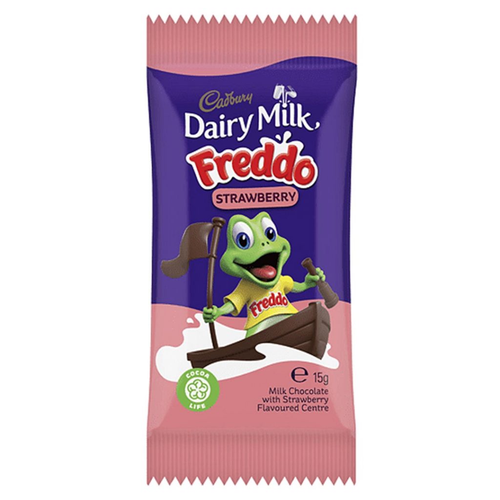 Cadbury Freddo Frog strawberry Aussie Foods