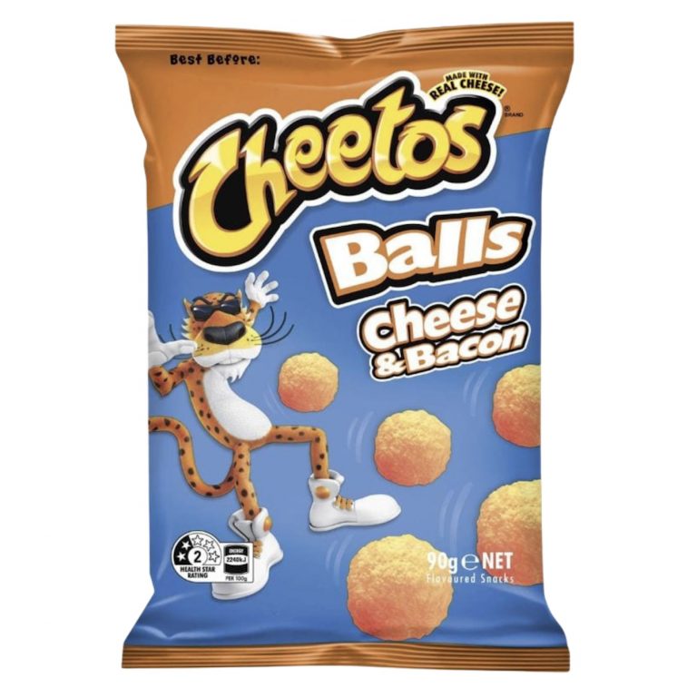 Cheetos Cheese & Bacon balls Aussie Foods