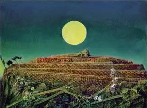 Ölbild von Max Ernst "Die ganze Stadt"