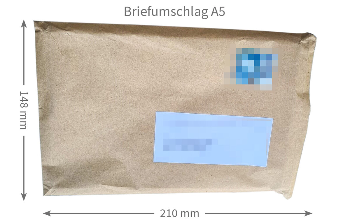 verdächtige Briefsendung (c) Polizei Mittelfranken