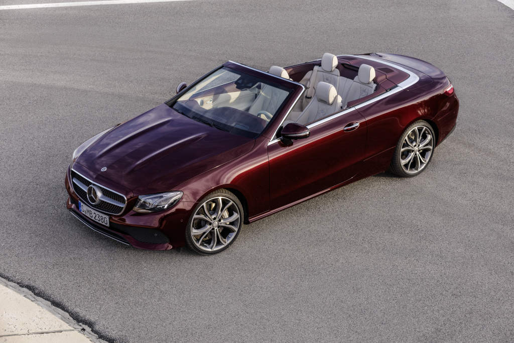 De nieuwe MercedesBenz EKlasse Cabriolet Autoliefhebbers.BE