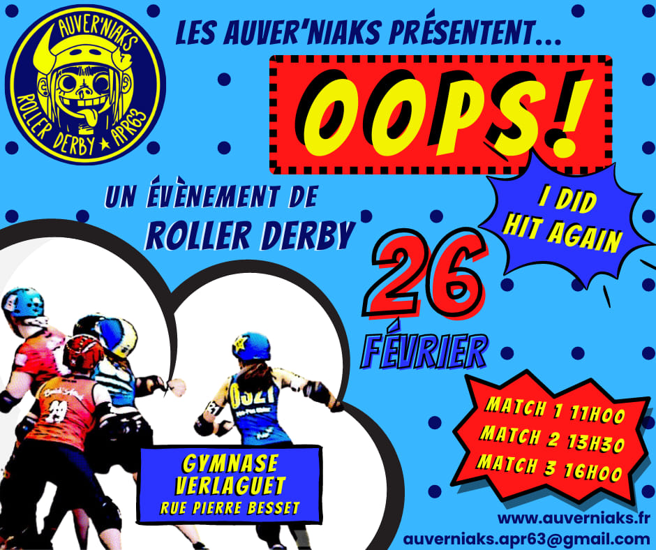 Match - Auverniaks Roller Derby