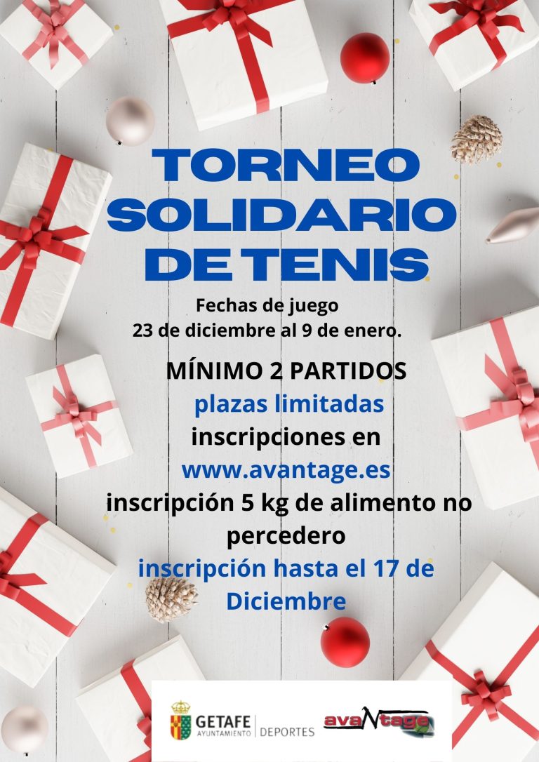 torneo solidario de tenis