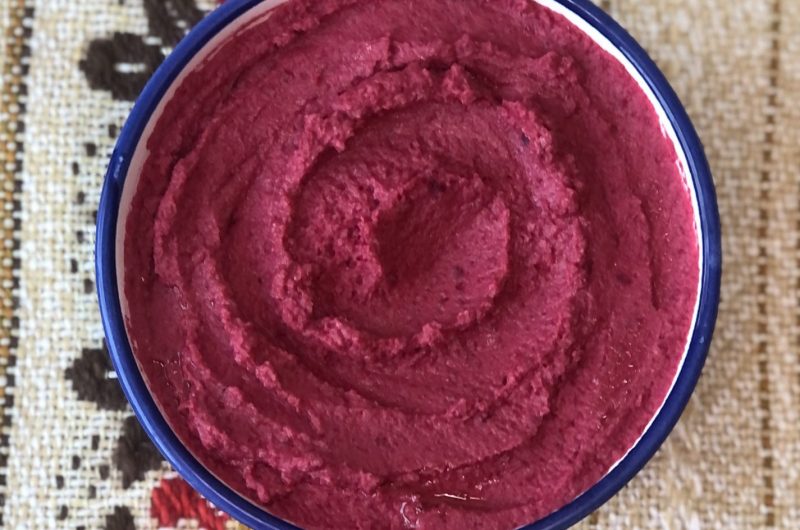 Rødbetehummus