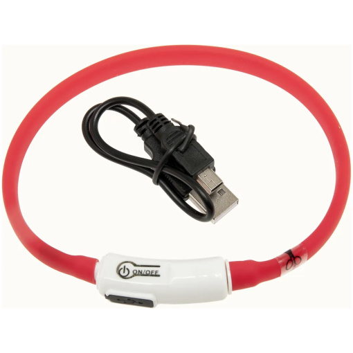 Blinkhalsband Visio till katt med usb laddning - Bild 5