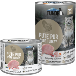 Tundra blötmat till katt - kalkon