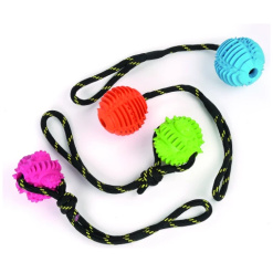 Alternative view of Gummiboll med rep i mixade färger