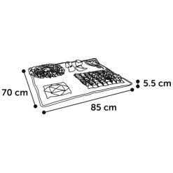 Alternative view of Aktiveringfilt fleece med olika svårigheter