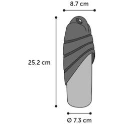 Alternative view of Rostfri vattenflaska med skål
