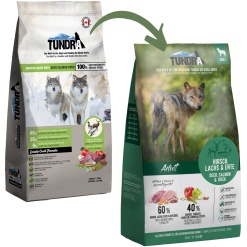 Alternative view of Tundra hjort, lax & anka