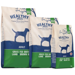 Grass fed british lamb and brown rice adult