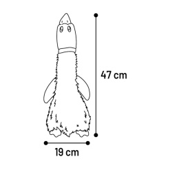 Alternative view of Plyschanka utan fyllning med pip