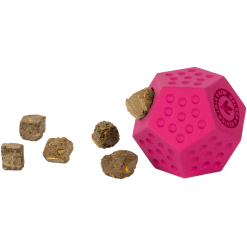 Alternative view of Dodekaboll i kraftigt gummi, rosa S