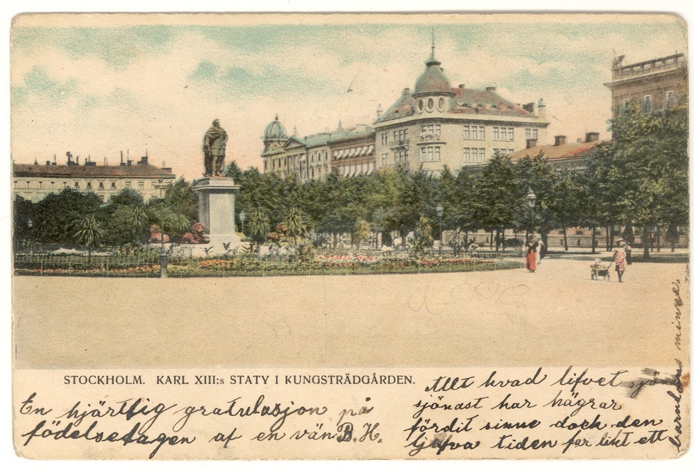 Kungsträdgården, Karl XIII:s staty