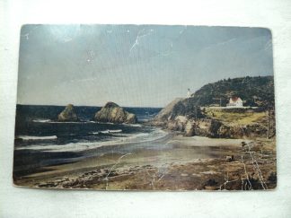 Heceta Head, Oregon, USA - Kort till Sverige 1948