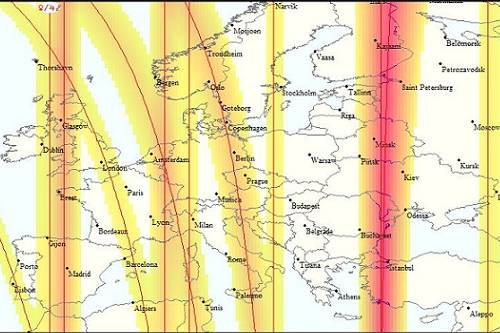 Astro Geografisk Horoskops Analys