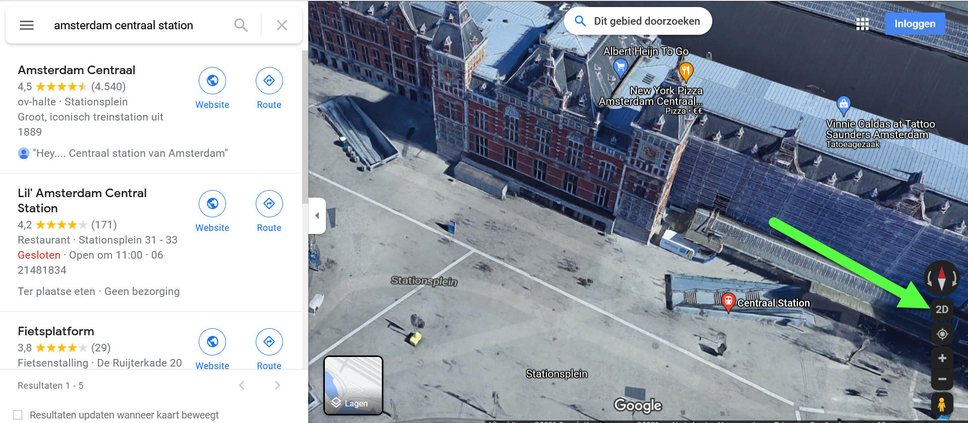 Use the 3D view of Google Maps - Aware Online