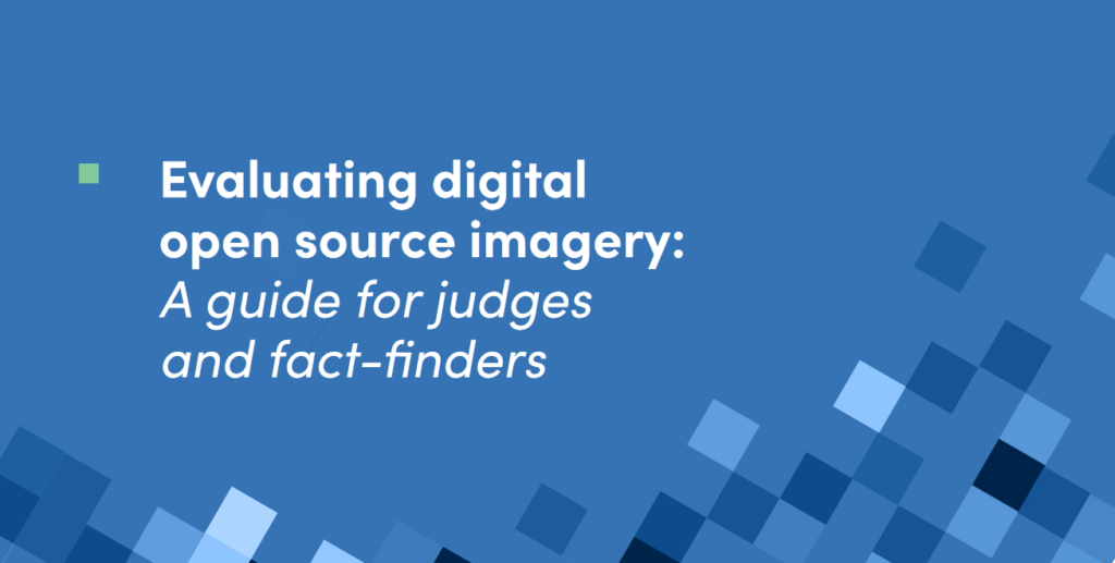 Evaluating digital open source imagery