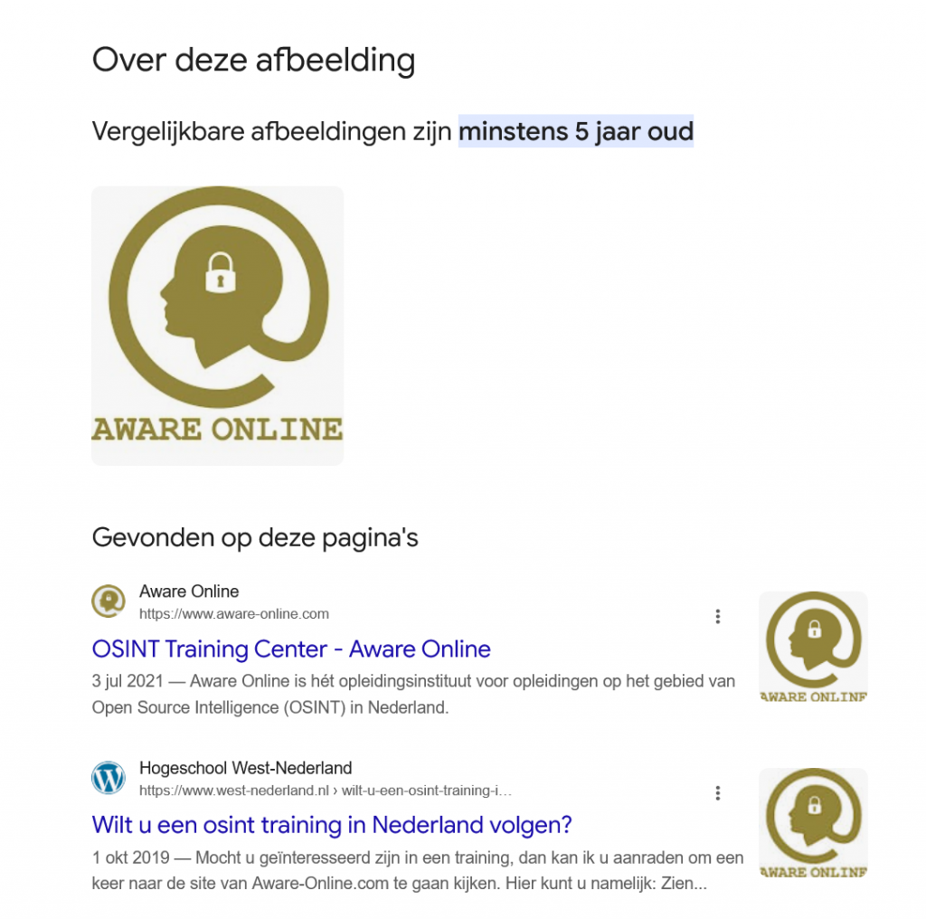 Google over deze afbeelding