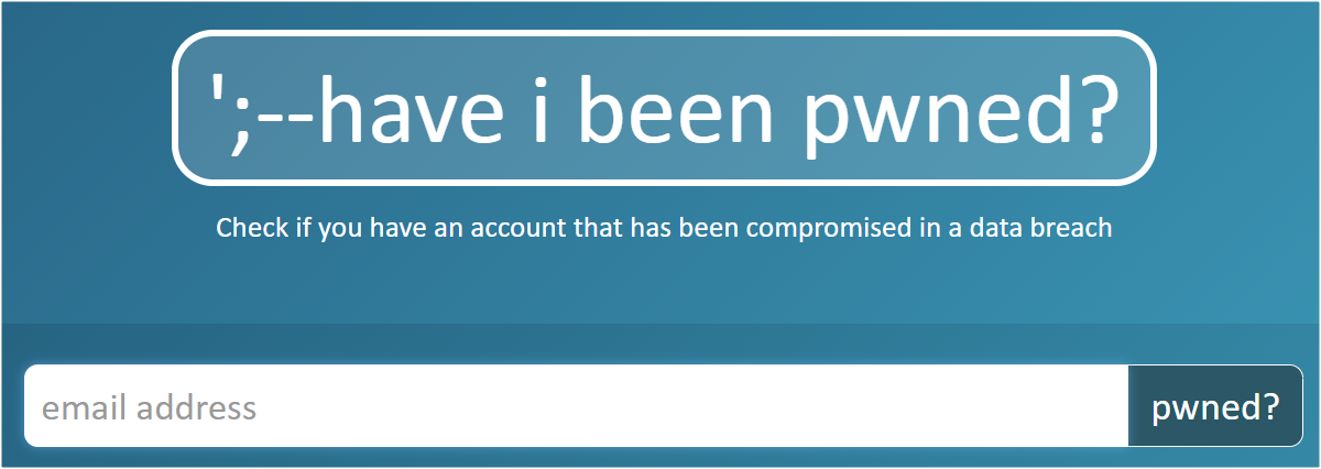 HaveIBeenPwned