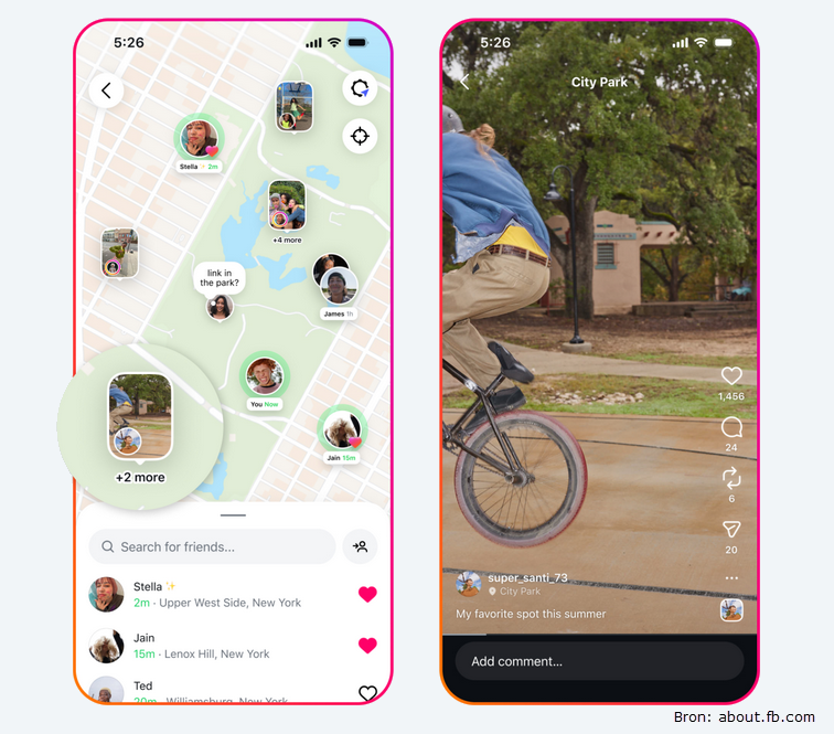 Instagram map feature