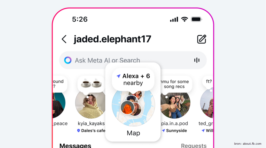 instagram kaart functionaliteit