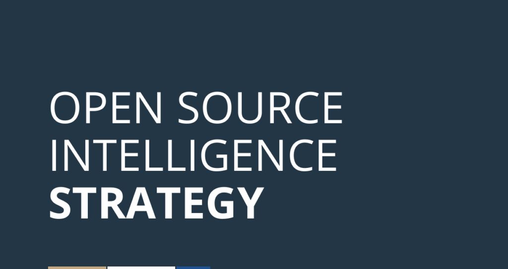 Nieuwe Open Source Intelligence Strategy INR