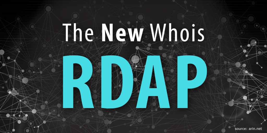 RDAP vervangt WHOIS