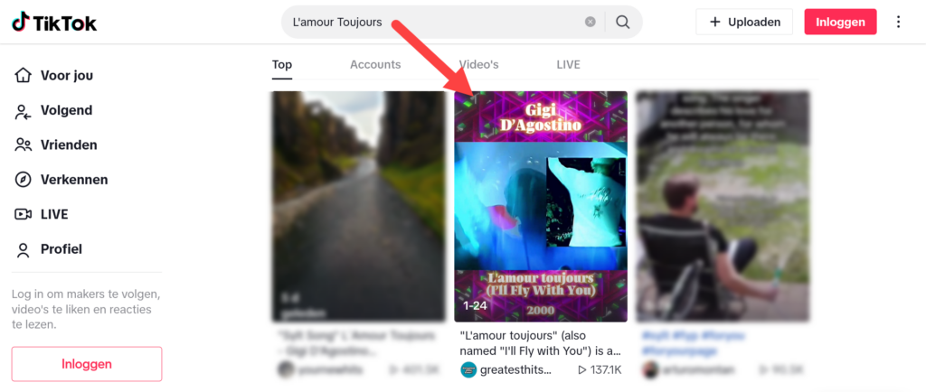 TikTok video's