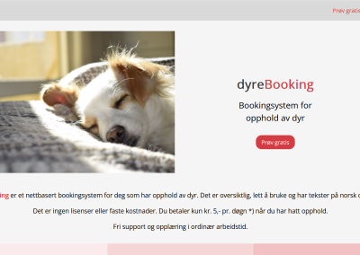 dyreBooking