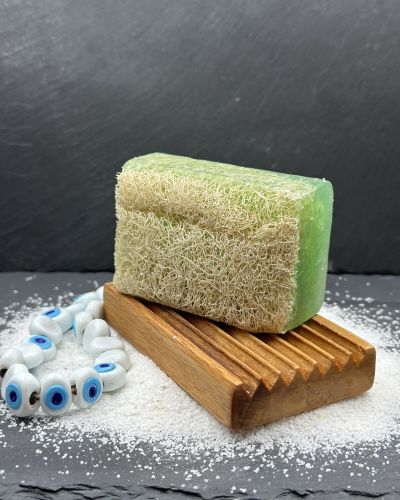 Aloe Vera Seife mit Schwamm
