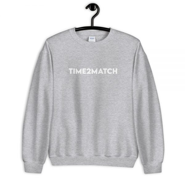 Time2Match Unisex Sweatshirt (9 kleuren) - Afbeelding 13