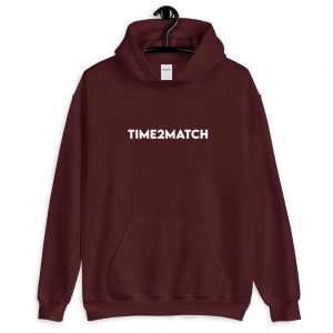 Time2Match Unisex Hoodie (10 kleuren)