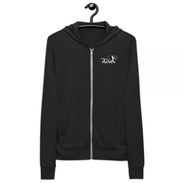 AZUA Unisex Zip Hoodie (3 kleuren – geen logo achteraan) - Afbeelding 2