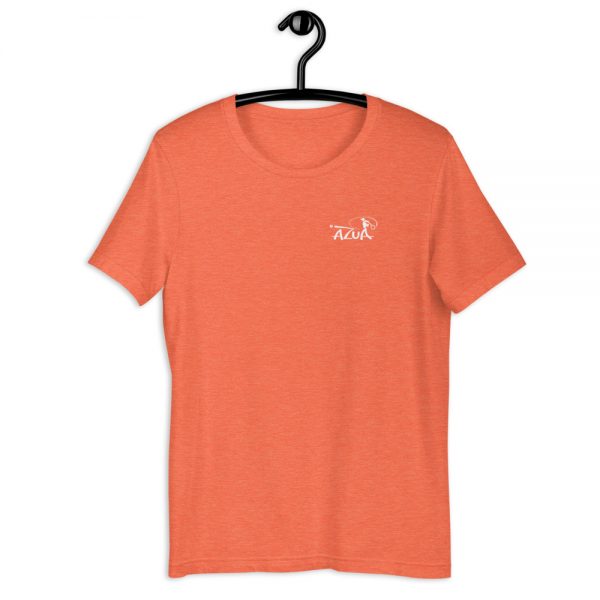 AZUA Katoenen Unisex T-Shirt (Logo alleen vooraan - 12 kleuren) - Afbeelding 16