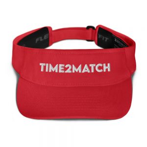 Time2Match Visor (4 kleuren)