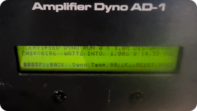 Zero6 dyno