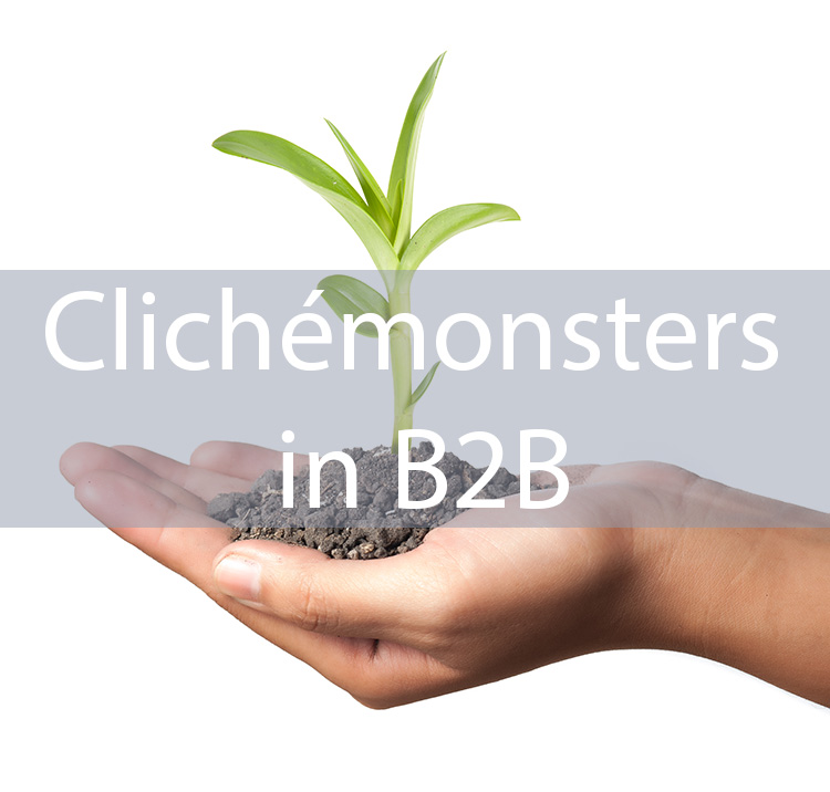 Geef het clichémonster geen ruimte in B2B marketing