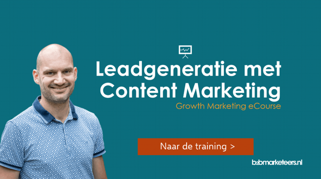 leadgeneratie met content marketing training