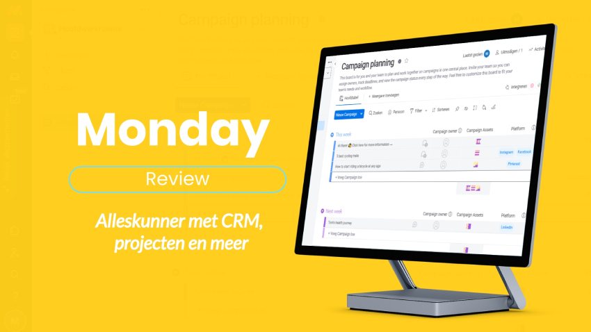 Monday review: een ultra vriendelijk CRM-systeem
