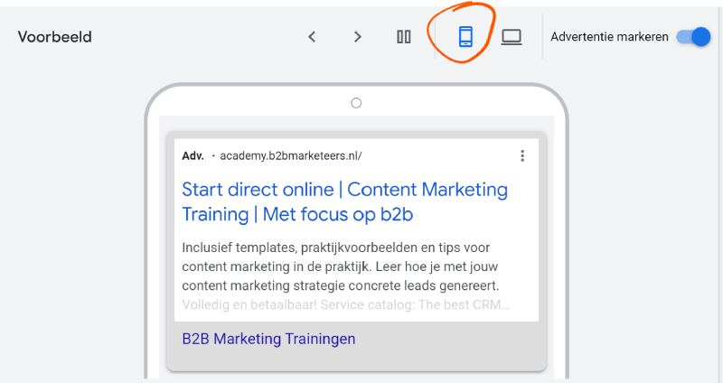 Google Ads strategy mobile