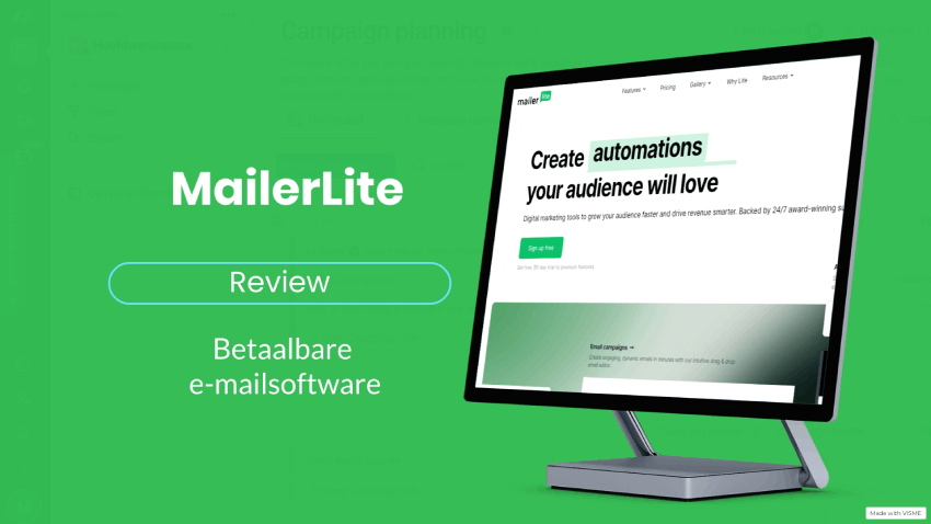 MailerLite Review 2024: is dit een goed e-mailtool alternatief voor jou?
