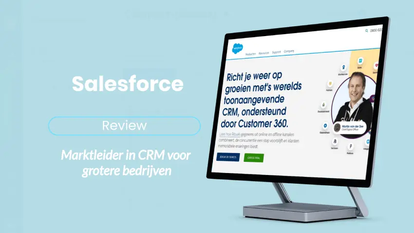 Salesforce review 2026: het meest uitgebreide platform in de cloud voor grotere organisaties