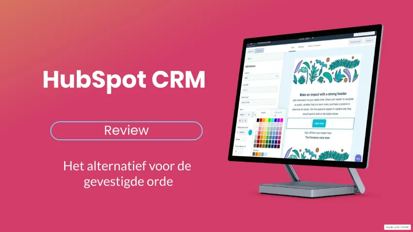 HubSpot CRM review 2026: snelgroeiende CRM-knaller