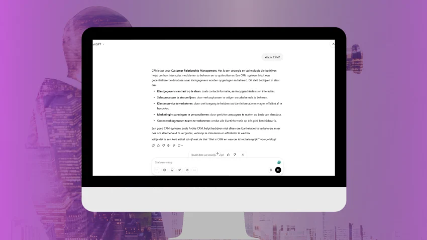 AI zoekmachine marketing