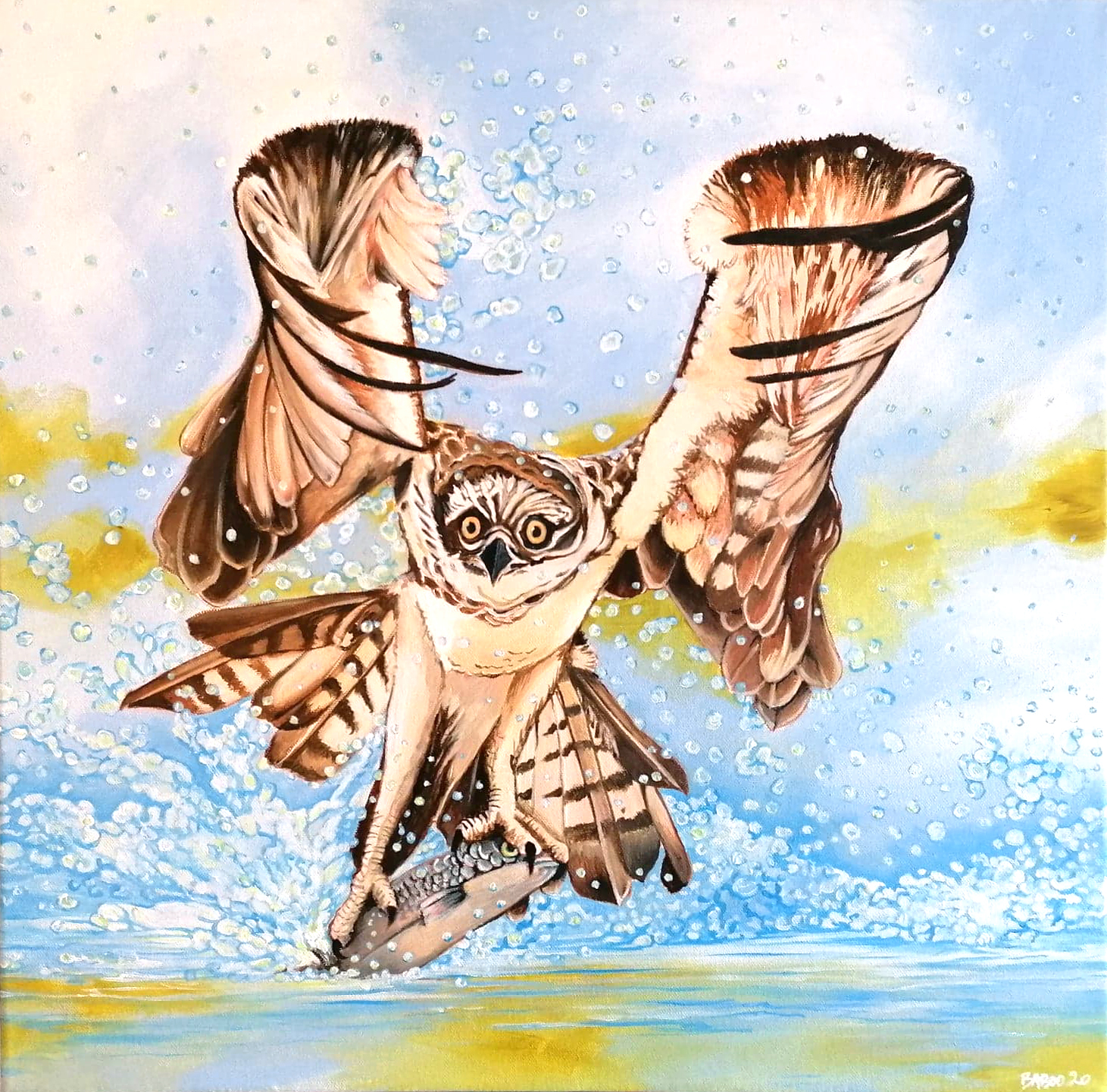 RAPTORS by Baboo Paintings