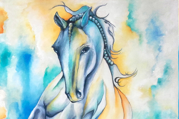 Equine Art by Baboo Paintings
