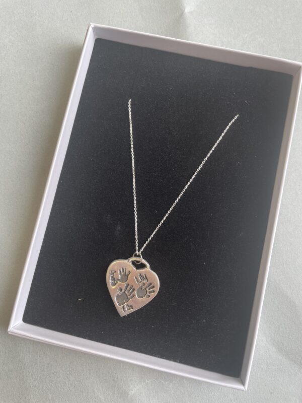 Heart Multiple Print Necklace