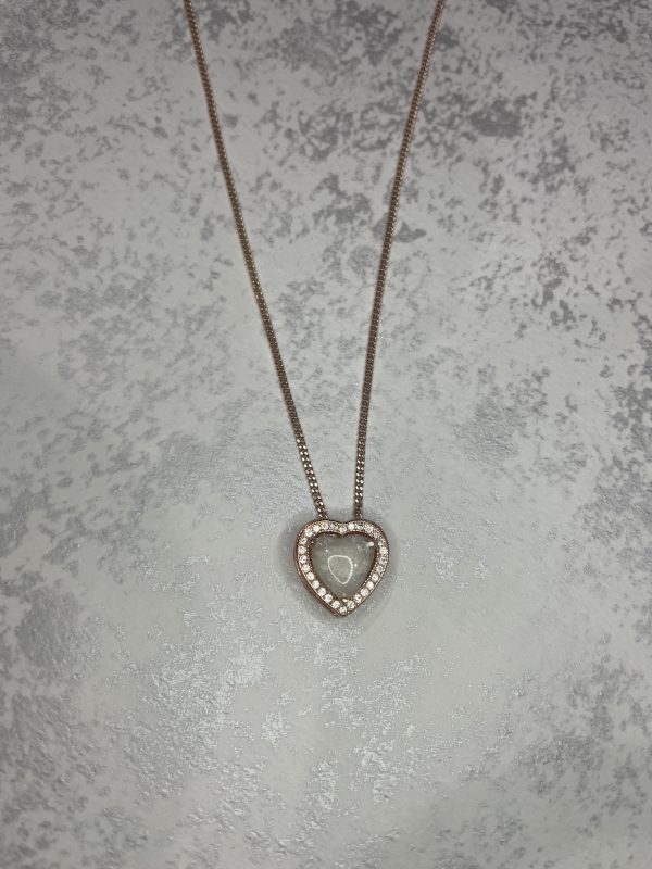 Ariella Heart Inclusion Necklace